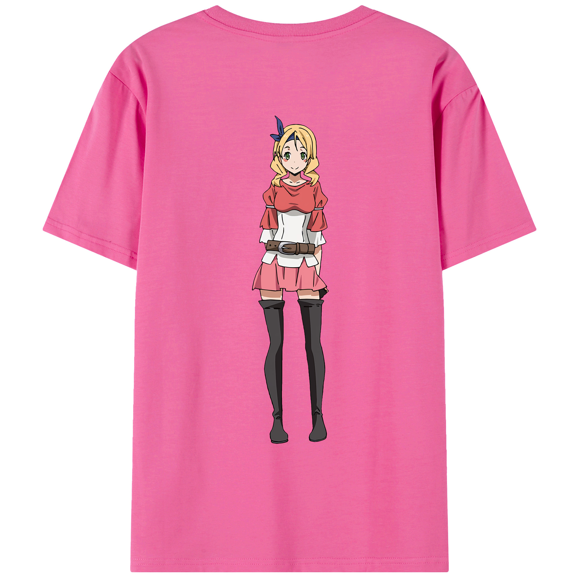 （画像用） 転スラ Regarding Reincarnated to Slime レディース半袖Tシャツ(バックプリント)